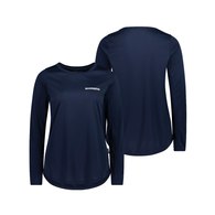 WOMENS SUNSHIRT OCEAN BLUES TECH NAVY
