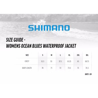 Womens Jacket Ocean Blues Waterproof - Navy
