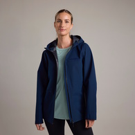 Womens Jacket Ocean Blues Waterproof - Navy