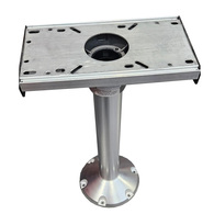 Premium Seat Pedestal w/Swivel+Slider - 570mm