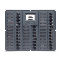 M232-DCSM 12/24v 32-Switch Breaker Panel w/DCSM