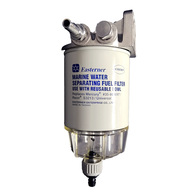 Fuel Filter Complete Stainless W/Filter+Bowl (Merc/Yamaha/Racor)