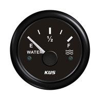 Water Level Gauge - Black 52mm