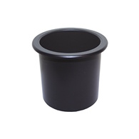Recessed Flush Drink Holder 75mm Black