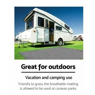 Travelite Multi-Purpose Floor Awning Mat Grey