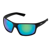 CONQUEST MATT BLACK BLUE MIRROR   