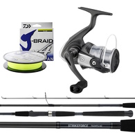 26 Crossfire Lt 2000 / Strikeforce Ii 702Ulfs-Nz + X4 J Braid 135M Yellow  8Lb