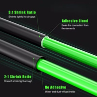 3:1 Dual Wall With Adhesive 365Pc  Piece Heat Shrink Kit