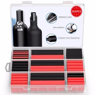 3:1 Dual Wall With Adhesive 365Pc  Piece Heat Shrink Kit