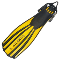 Legacy Open Heel F20 Dive Fins - Yellow