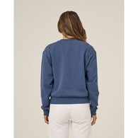 Fishing Club Crew Fleece - Vintage Indigo