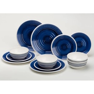 Flamefield Dinner Set - Azure - 12 Piece Sets