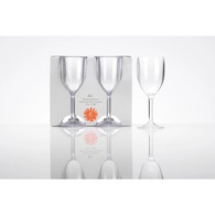 FLAMEFIELD WINE GOBLET - CLEAR 4PK