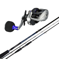 Fune 150XT / Bluebacker 602MB Baitcast Combo PE 0.8-1.5 6'6" 2-Piece 