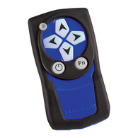 12V L.E.D Marine Search Light W/Remote Control - 3000 Lumens - Black