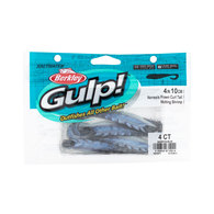Gulp Nemesis Prawn Curl Tail - Molting Shrimp - 4Pk