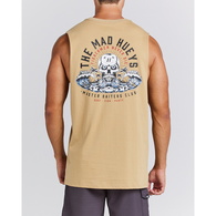 Fishermen Never Die Short Sleeve Muscle T-Shirt - Tan