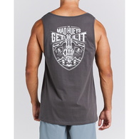 Get Lit Tank Singlet - Charcoal