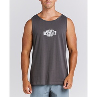 Get Lit Tank Singlet - Charcoal