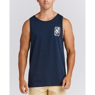 Anchor Shark Tank Singlet - Navy