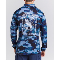 Anchor Shark Upf50+ Fishing Jersey - Slate