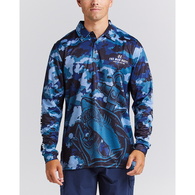 Anchor Shark UPF50+ Fishing Jersey - Slate