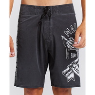 Get Bent Men's Boardshorts - Black