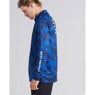 Fishing Club Long Sleeve Upf50+ Fishing Jersey - Navy 