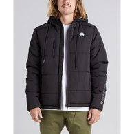 Hurricane puffer jacket - black