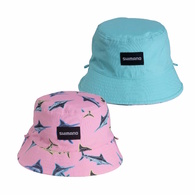 Pastel Pop Kids Reversible Bucket Hat Marlin Bubblegum Pink / Peppermint