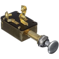 6/12V Heavy Duty 3-Position Push-Pull Switch 