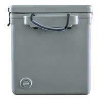 Long Ice Box Split Lids 260 Litre Grey 