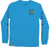 Ink Slinger Boys Long Sleeve T-Shirt - Turquoise