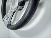 Italia Sport Brushed Black Alloy Steering Wheel 13.8" - Shop Soiled 