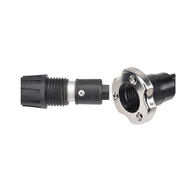 Premium 12-24V Telescopic (86-152Cm) Plug In Led Anchor Lamp