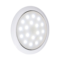12V 130Mm Saturn Dual Colour Led Red/White Lamp - White Housing