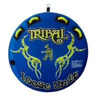 Tribal Flatbed 2-Perso Inflatable Towable Water Toy - 60"