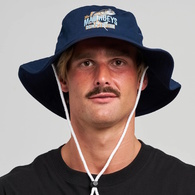 Down To Fish Wide Brim Hat - Navy