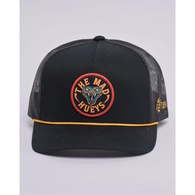 Fanging Keg Twill Trucker - Black