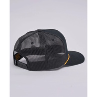 Fanging Keg Twill Trucker - Black