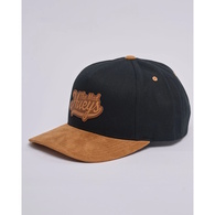 Hueys Ball Twill Snapback Black
