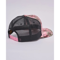 Pro Hueys Womens Twill Trucker Pink Camo