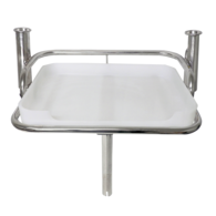 Bait Board SS Rod Holder Mt w/2 x Rod Holders 46x34cm