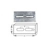 Mini Divers Dream Anode Bolt On 152X101mm