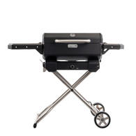 Traveler Portable Charcoal BBQ Grill with Cart Traveler