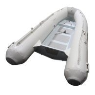 Deluxe Alloy Rigid Hull Rib W/Dbl Floor / Locker - 3.1M