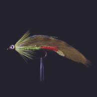 Mega Rabbit Olive Streamer Freshwater Trout Fly