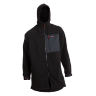 Mokau Heavy Fleece Jacket - Black