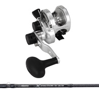 Cavalla 5N X-Factor II Slim Overhead Jig Combo 6ft 3in 50-200g 2pc