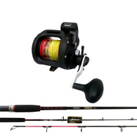 Magda Pro 45 / Trout Stik TST561M COMBO TROUT TROLL W/ 100YDS LEADLINE